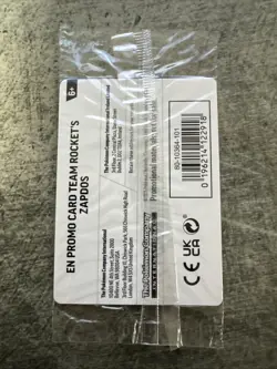 (SEALED) Team Rocket's Zapdos 070/182 Pokemon Destined Rivals GameStop Promo - Image 2