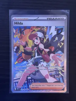 Hilda 171/086 Special Illustration Rare (SIR) Trainer Pokemon TCG White Flare NM - Image 1