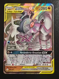 Pokemon TCG Deutsch Arceus & Dialga & Palkia GX CEC 156/236 | Near Mint - Image 1