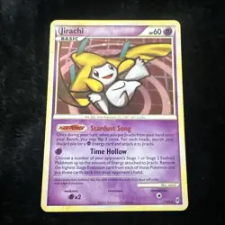 Pokemon TCG Jirachi Call of Legends 11/95 Holo Rare LP - Image 1