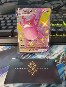 Crobat VMAX SWSH099 - Shining Fates Premium Collection Box - Pokemon TCG (NM) - Image 1