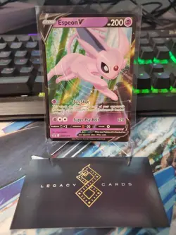 Espeon V SWSH201 - V Heroes Tin Promo - Pokemon TCG (NM) - Image 1
