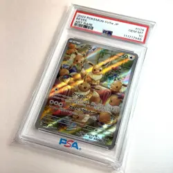 2024 POKEMON JAPANESE SV5A-CRIMSON HAZE ART RARE #078 EEVEE PSA 10 - Image 5