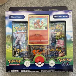 Pokemon TCG - Pokemon Go: Pin Collection Box - Charmander (Brand New) - Image 1