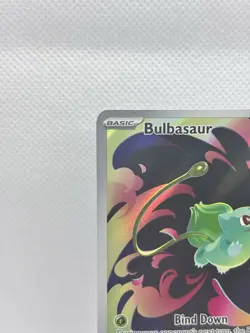 POKEMON Mega Evolution BULBASAUR 133/132 Special Illustration Rare STAMPED PROMO - Image 4