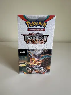 Pokemon TCG Obsidian Flames Half Booster Box (18 Packs) New & Sealed ✅ #2 - Image 1
