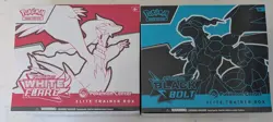 Pokemon TCG Black Bolt & White Flare Pokemon Center ETB Brand New And Sealed - Image 2