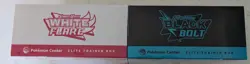 Pokemon TCG Black Bolt & White Flare Pokemon Center ETB Brand New And Sealed - Image 3