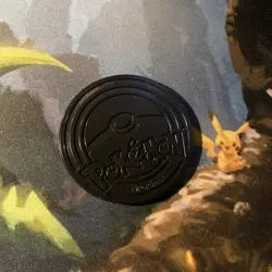 Marnie large plastic Pokemon TCG coin (w/ print line) Rival Battle Deck - Image 2