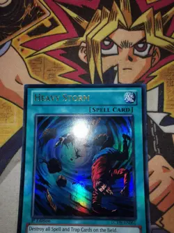 Heavy Storm lcyw-en061 1st Edition (LP) Ultra Rare Yu-Gi-Oh! - Image 2
