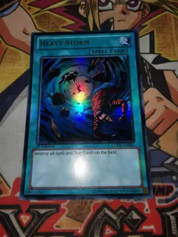 Heavy Storm lcyw-en061 1st Edition (LP) Ultra Rare Yu-Gi-Oh! - Image 3