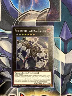 Yu-Gi-Oh! TCG Raidraptor - Arsenal Falcon Rise of the Duelist Rotd-En094 1st... - Image 1