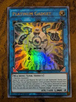 Platinum Gadget DUPO-EN039 Ultra Rare 1st Edition Near Mint Yu-Gi-Oh! - Image 1