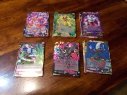 Bandai Dragonball Super TCG Lot of 94 FOIL Promo Cards - Image 1