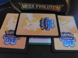 Pokemon Mega Evolution Code Cards x36 for the PTCGL via EBAY MSG NEW UNUSED - Image 1