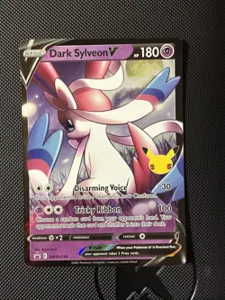 Dark Sylveon V SWSH134 SWSH: Sword & Shield Promo Cards Holo - Image 1