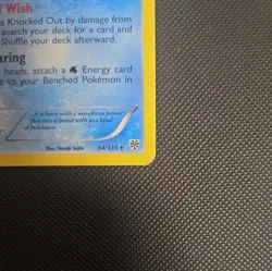 Pokemon 2012 Moderate Play Manaphy 34/135 Plasma Storm Holo Card - Image 2