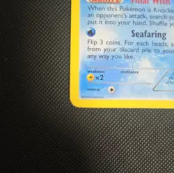 Pokemon 2012 Moderate Play Manaphy 34/135 Plasma Storm Holo Card - Image 3