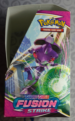 Pokemon TCG Fusion Strike Booster Box Empty No Packs or Cards For Display - Image 4