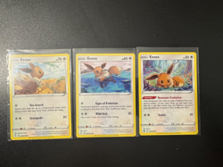 Eevee 2021 2022 Pokemon Card Lot 52/72 119/189 125/203 - Image 1