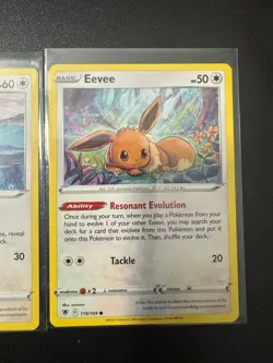 Eevee 2021 2022 Pokemon Card Lot 52/72 119/189 125/203 - Image 2