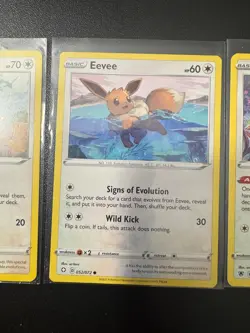 Eevee 2021 2022 Pokemon Card Lot 52/72 119/189 125/203 - Image 3