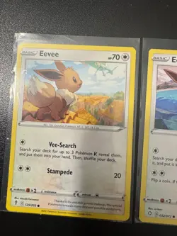 Eevee 2021 2022 Pokemon Card Lot 52/72 119/189 125/203 - Image 4