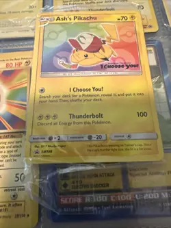 Pokemon Ash’s Pikachu TCG SM108 Promo Card "I Choose You" Sealed - Image 3