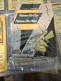 Pokemon Ash’s Pikachu TCG SM108 Promo Card "I Choose You" Sealed - Image 4