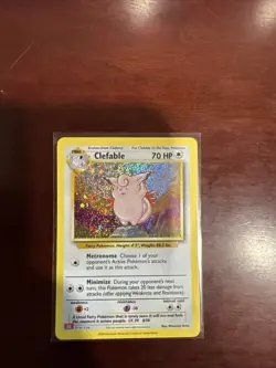 Pokemon 2023 Clefable Classic Collection Holo Card CLC 014/034 - Image 1