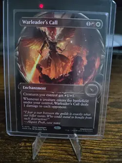MTG English Warleader's Call (Showcase) NM Normal Murders at Karlov Manor - Image 1
