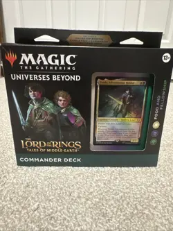 Magic the Gathering LoTR Tales of MiddleEarth Commander Deck Food and Fellowship 195166205052 - Image 1