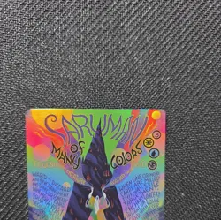 Saruman of Many Colors (Borderless Poster) #743 (Foil) NM Lord of the Rings - Image 2