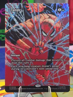 MTG: Tangle (Borderless) - #38 - Marvel's Spider-Man - Foil - NM - Image 3