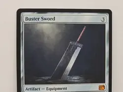 MTG Final Fantasy Buster Sword M 0255 Mythic Regular Magic Gathering - Image 2