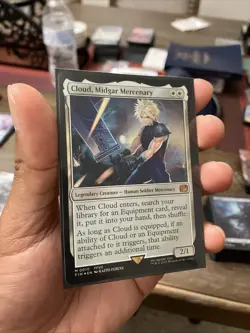 Cloud, Midgar Mercenary Final Fantasy Foil - Image 2