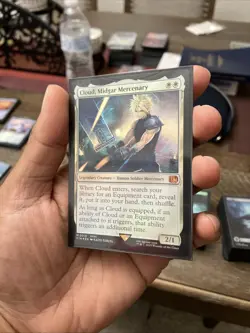 Cloud, Midgar Mercenary Final Fantasy Foil - Image 3