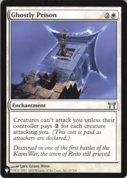 MTG Ghostly Prison (10/306) | NM | The List Reprints - Image 1