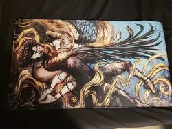 Seb McKinnon (Signed) Rebecca Guay MTG Playmat The Poet and The Faerie Queen - Image 1