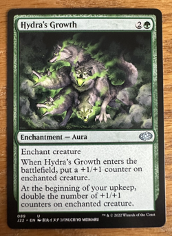 MTG Jumpstart 2022, Hydra's Growth - Image 1