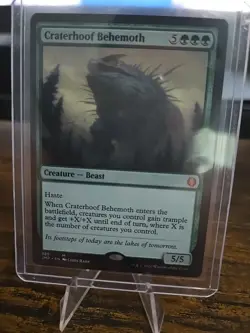 NM Nonfoil Craterhoof Behemoth #385 Jumpstart Magic The Gathering - Image 1