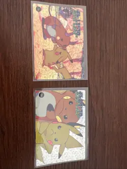 Pokemon Vintage Vending Machine Stickers #296 & #299 - Image 1