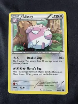 Pokemon TCG Blissey XY Black Star Promos XY56 Holo Promo - MP - Image 1