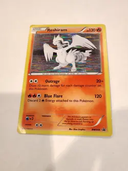 Pokemon TCG Reshiram XY BW004 Holo Promo Promo MP - Image 1