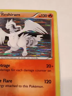 Pokemon TCG Reshiram XY BW004 Holo Promo Promo MP - Image 3