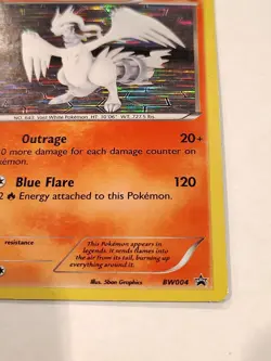 Pokemon TCG Reshiram XY BW004 Holo Promo Promo MP - Image 4