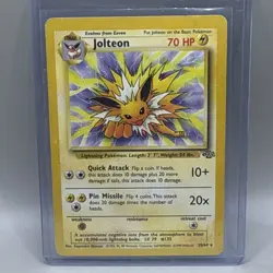 Jolteon 20/64 Jungle Unlimited LP 1999 Pokemon Vintage - Image 1