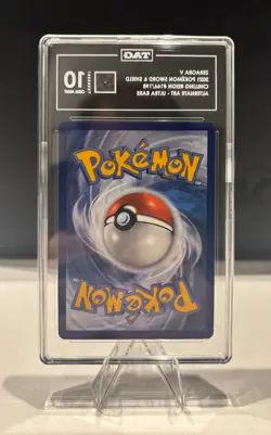 2021 POKEMON CHILLING REIGN ZERAORA V #166/198 TAG 10 - Image 2