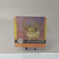 Pokemon Action Flipz Premier Edition 1998 by Artbox - #133 Eevee / #135 Jolteon - Image 1