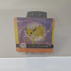 Pokemon Action Flipz Premier Edition 1998 by Artbox - #133 Eevee / #135 Jolteon - Image 2